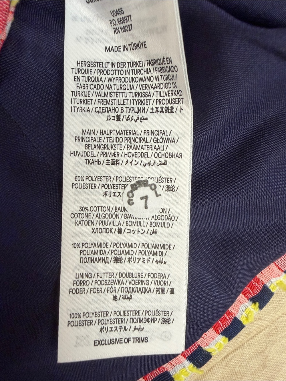 BODEN SALISBURY PUFF SLEEVE JACKET MULTI - 2R - Picture 9 of 10